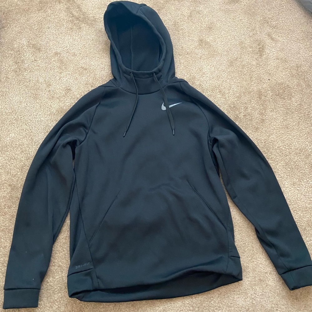 Nike Black Hooded Sweater
